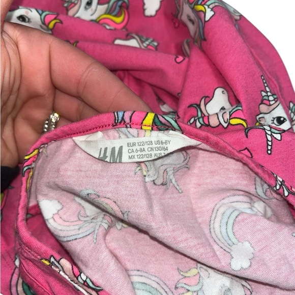 H&M Pink Unicorn and Rainbow Dress - Picture 3 of 3